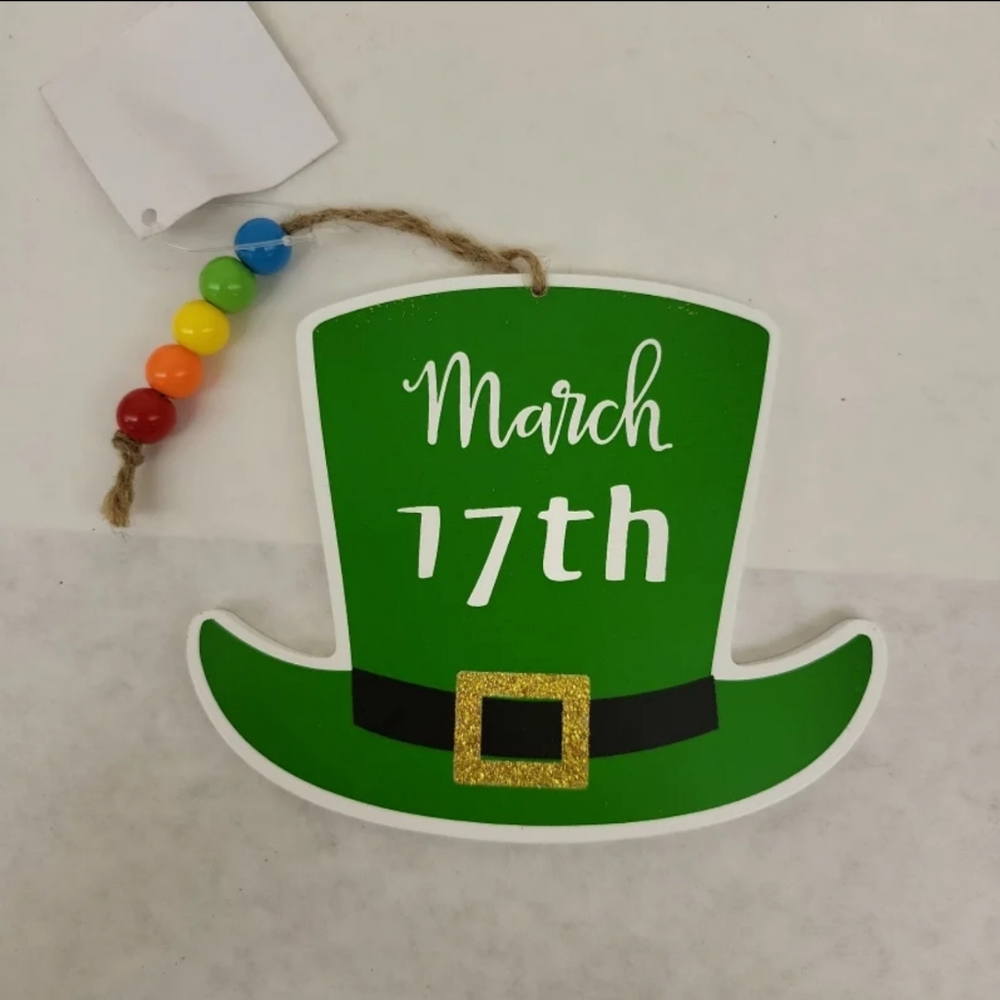 St Patrick’s Day Leprechaun Sign Hat